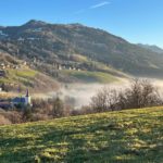 Vue depuis le village de Bogève