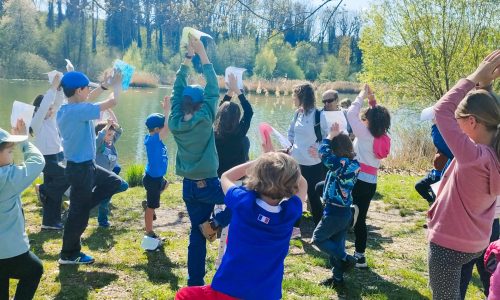 Les p'tits yogis du lac