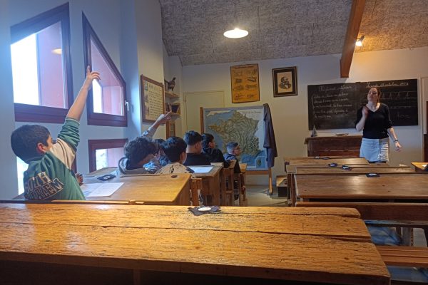 vue de salle de classe